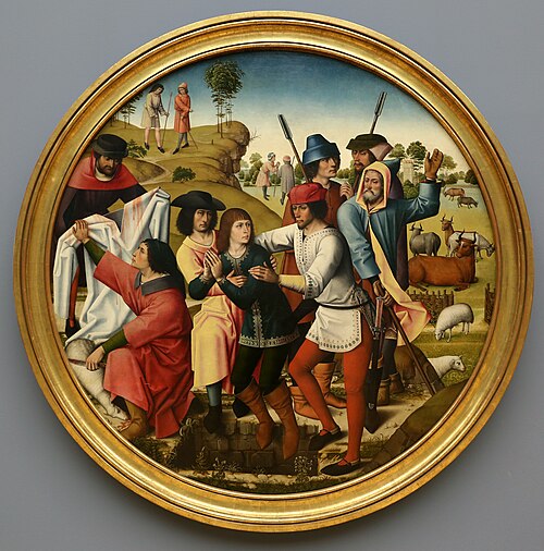 Joseph's Brothers Throw Him Into the Pit, , Maître de l'Abbaye d'Affligem
