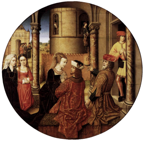 Joseph and Asenath, 1500, Maître de l'Abbaye d'Affligem