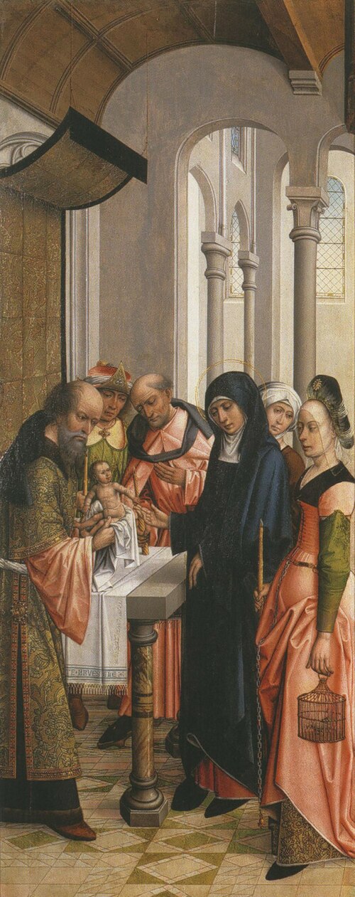 De besnijdenis, 1493, Maître de l'Abbaye d'Affligem