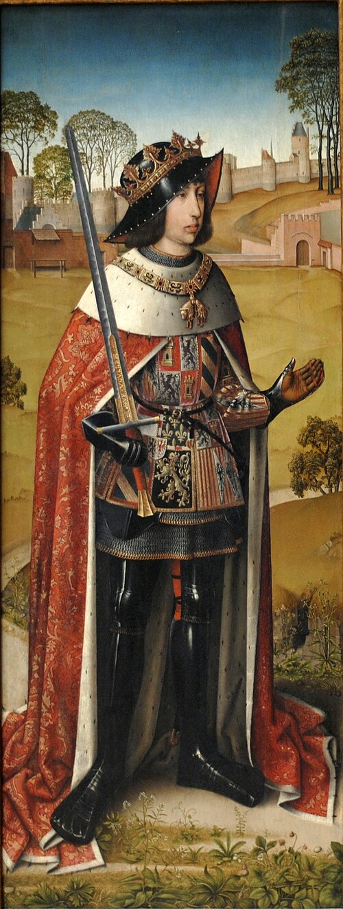 Portrait de Philippe le Beau, 1505, Maître de l'Abbaye d'Affligem