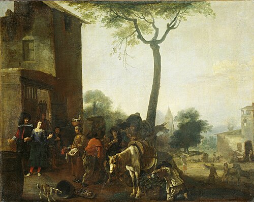 Vendanges, 1650, Pieter van Laer