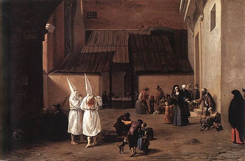 flagellants, 1635, Pieter van Laer