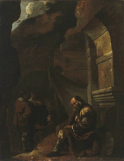 Blind Beggar, 1635, Pieter van Laer