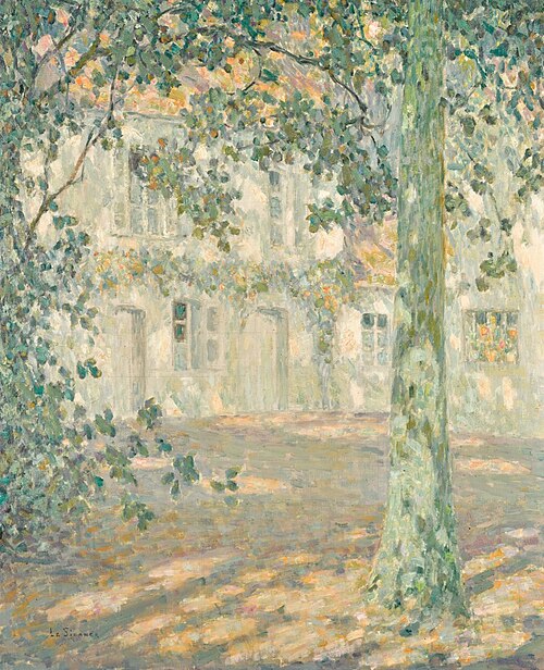 In the Morning, Gerberoy, , Henri Le Sidaner