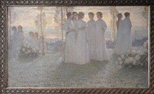 Le Dimanche, 1898, Henri Le Sidaner