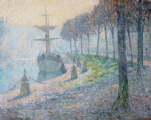 Brouillard dans le Midi, 1939, Henri Le Sidaner