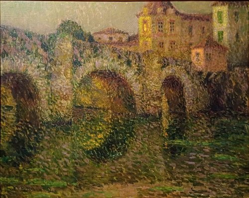 The Bridge at Clisson at Twilight, 1911, Henri Le Sidaner