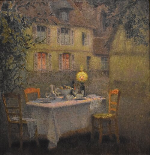 La Table, 1901, Henri Le Sidaner
