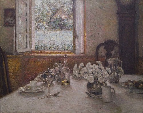 Le Dessert, 1904, Henri Le Sidaner