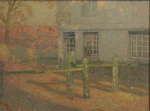 La Barrière verte, 1901, Henri Le Sidaner
