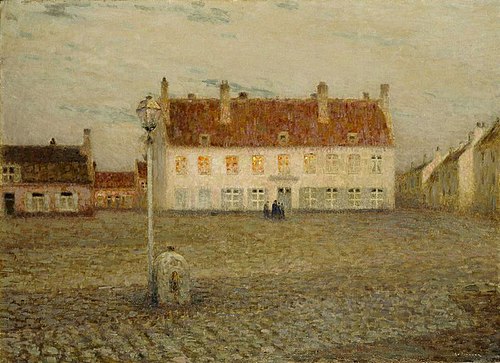 The Village, Twilight, 1902, Henri Le Sidaner