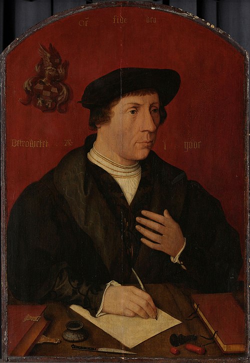 Portrait of a man, 1535, Jan Mostaert