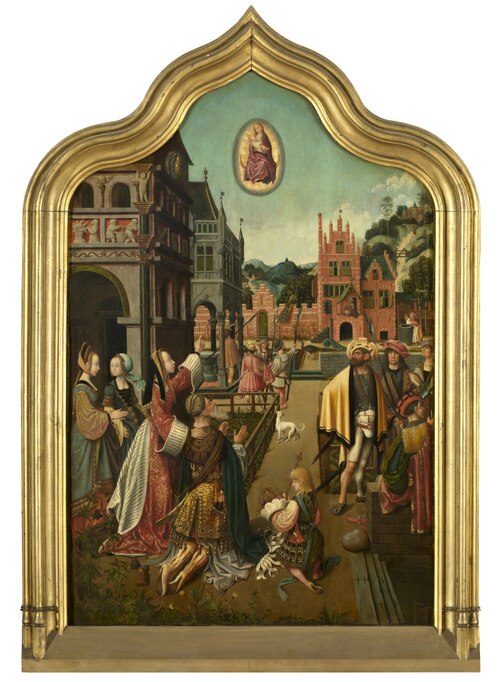 The Tiburtine Sibyl, 1525, Jan Mostaert