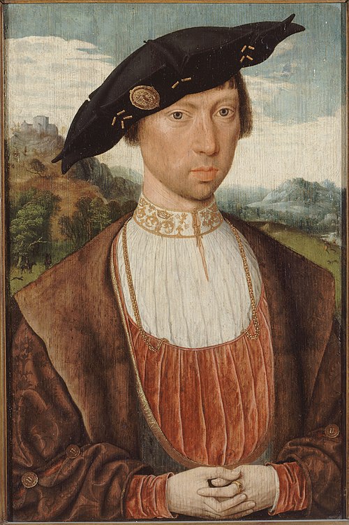 Portrait de Joost van Bronckhorst-Bleiswijk, 1520, Jan Mostaert