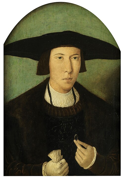 Portrait of a Young Gentleman, 1517, Jan Mostaert