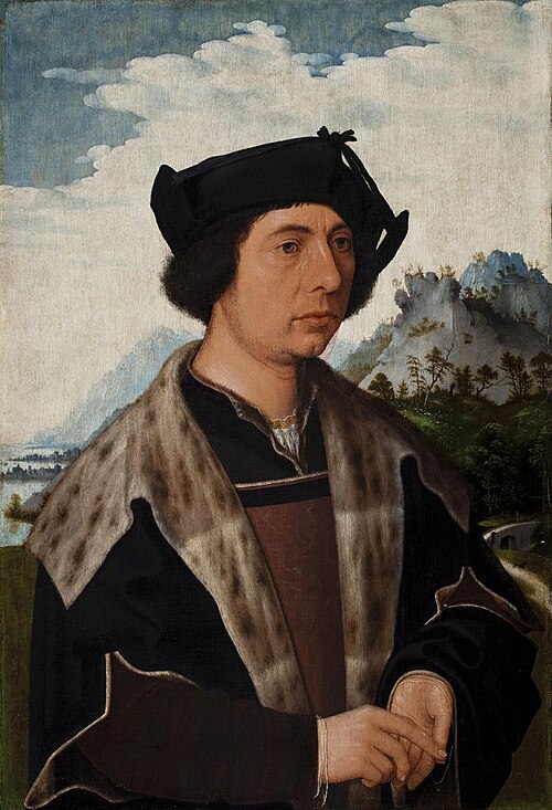 Portrait of a Man (1515–1530), 1520, Jan Mostaert