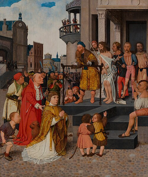 Christ Shown to the People, 1515, Jan Mostaert