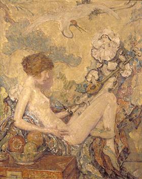 Circe and Anatol, 1929, Robert Lewis Reid