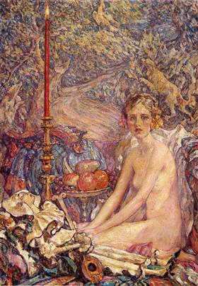 Spirit of the garden, 1929, Robert Lewis Reid