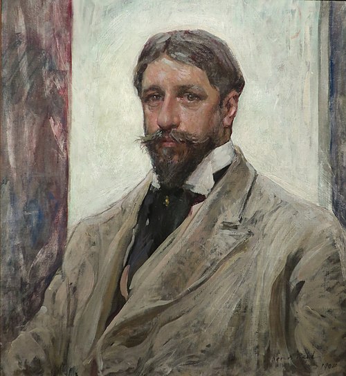 Self-portrait of Robert Lewis Reid, 1904, Robert Lewis Reid