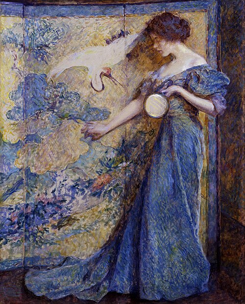 The Mirror, 1910, Robert Lewis Reid
