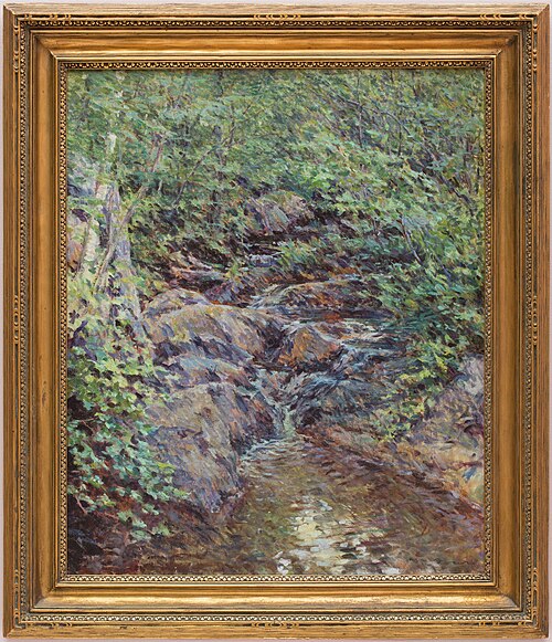 Landscape with Waterfall, 1890, Robert Lewis Reid
