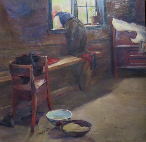 Farmhouse interior, 2000, Bernt Borchgrewink Grönvold