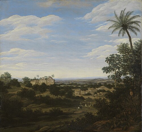 Brasilianische Landschaft, 1657, Frans Post
