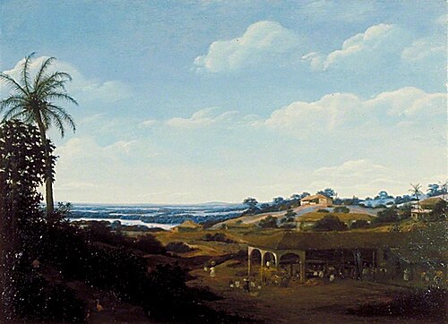 Brazilian Scene, a Sugar Mill, 1665, Frans Post