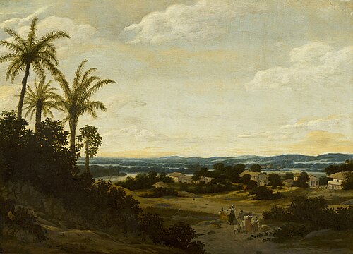 Brasilian Landscape, 1667, Frans Post