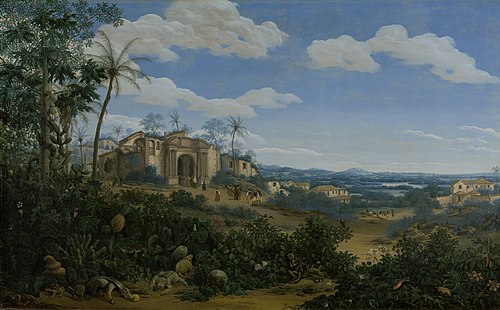 View of Olinda, Brazil, 1662, Frans Post