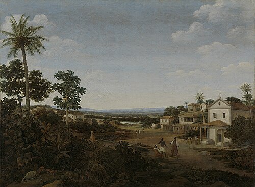 Landscape in Brazil, 1650, Frans Post