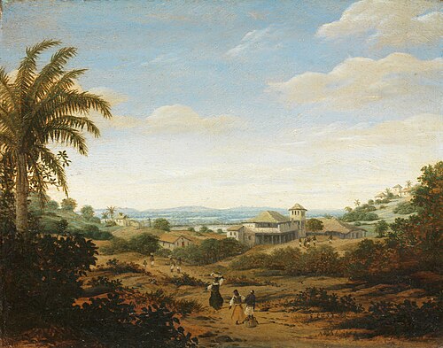 Landscape by the Rio Senhor de Engenho, Brazil, 1675, Frans Post
