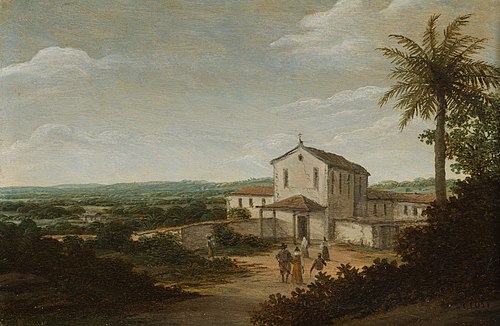 Church Building in Brazil, 1677, Frans Post