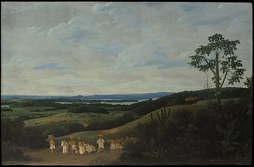 A Brazilian Landscape, 1650, Frans Post