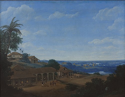 Landscape in Brazil with Sugar Plantation, 1660, Frans Post
