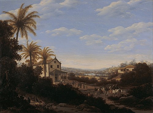 Landscape with Chapel, 1663, Frans Post