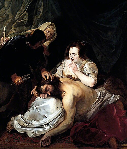 Samson and Delilah, 1642, Pieter Claesz Soutman