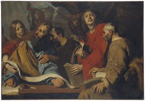 The Four Evangelists, 1700, Pieter Claesz Soutman