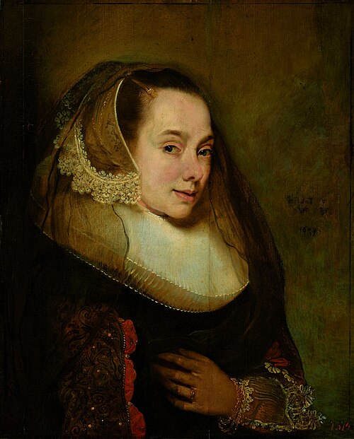Portrait d'une dame, 1644, Pieter Claesz Soutman