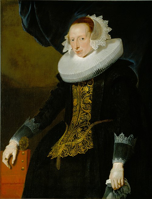 Portrait d'une femme, 1627, Pieter Claesz Soutman