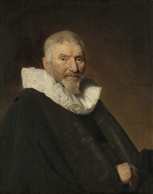 Johan van Schoterbosch (ca. 1564-1654). Councillor and alderman of Haarlem, 1647, Jan Cornelisz. Verspronck