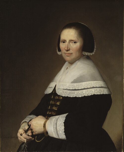 Portrait of a woman, 1648, Jan Cornelisz. Verspronck