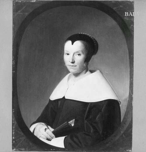Portrait of Sara Herrewijn, 1653, Jan Cornelisz. Verspronck