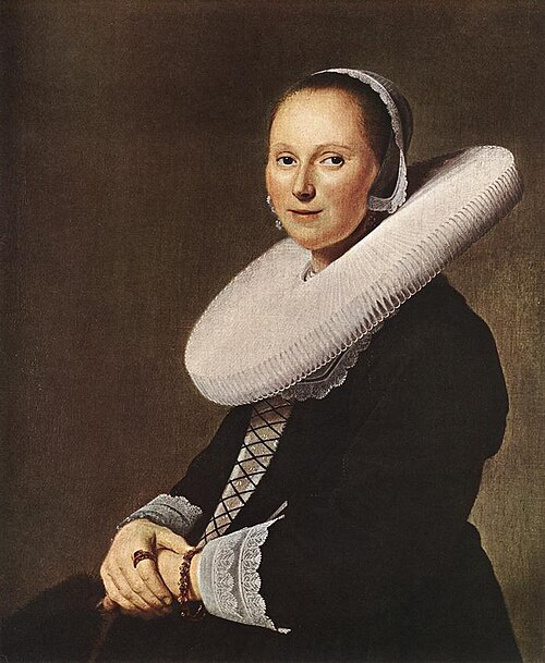 Portrait of a Young Woman, 1644, Johannes Cornelisz Verspronck