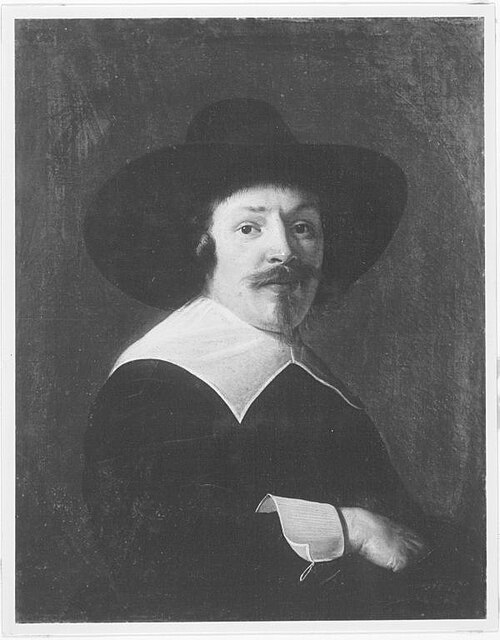 Bildnis eines Mannes (Art des), 1631, Johannes Cornelisz Verspronck