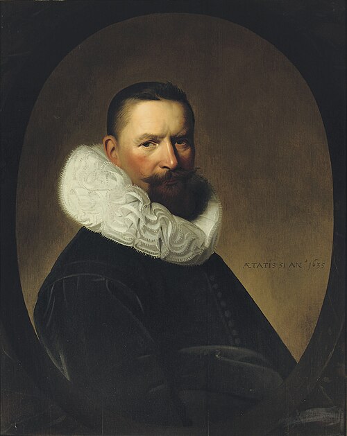 Portrait of Josias van Herrewijn, 1635, Johannes Cornelisz Verspronck
