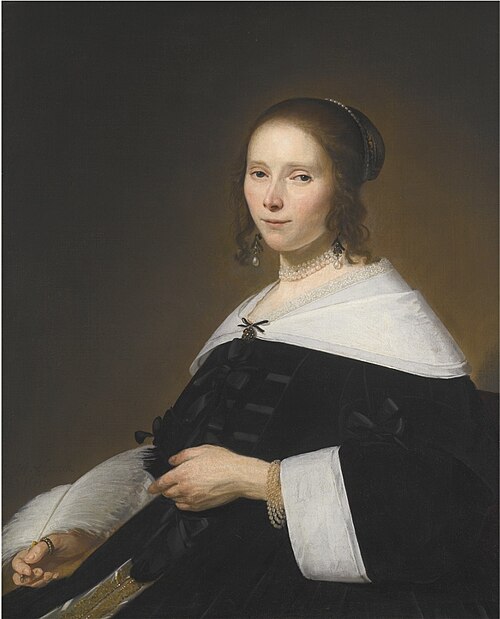 Portrait of Cornelia Hammius, 1651, Johannes Cornelisz Verspronck