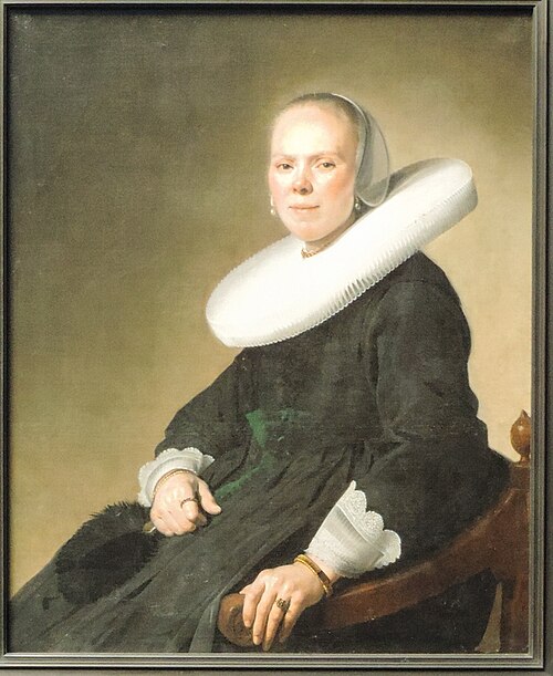 Portrait of a Seated Woman, 1644, Johannes Cornelisz Verspronck