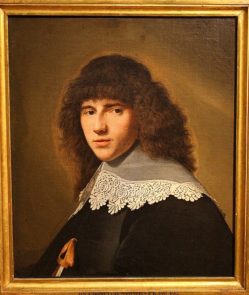 Portrait of a Man facing left, 1639, Jan Cornelisz. Verspronck